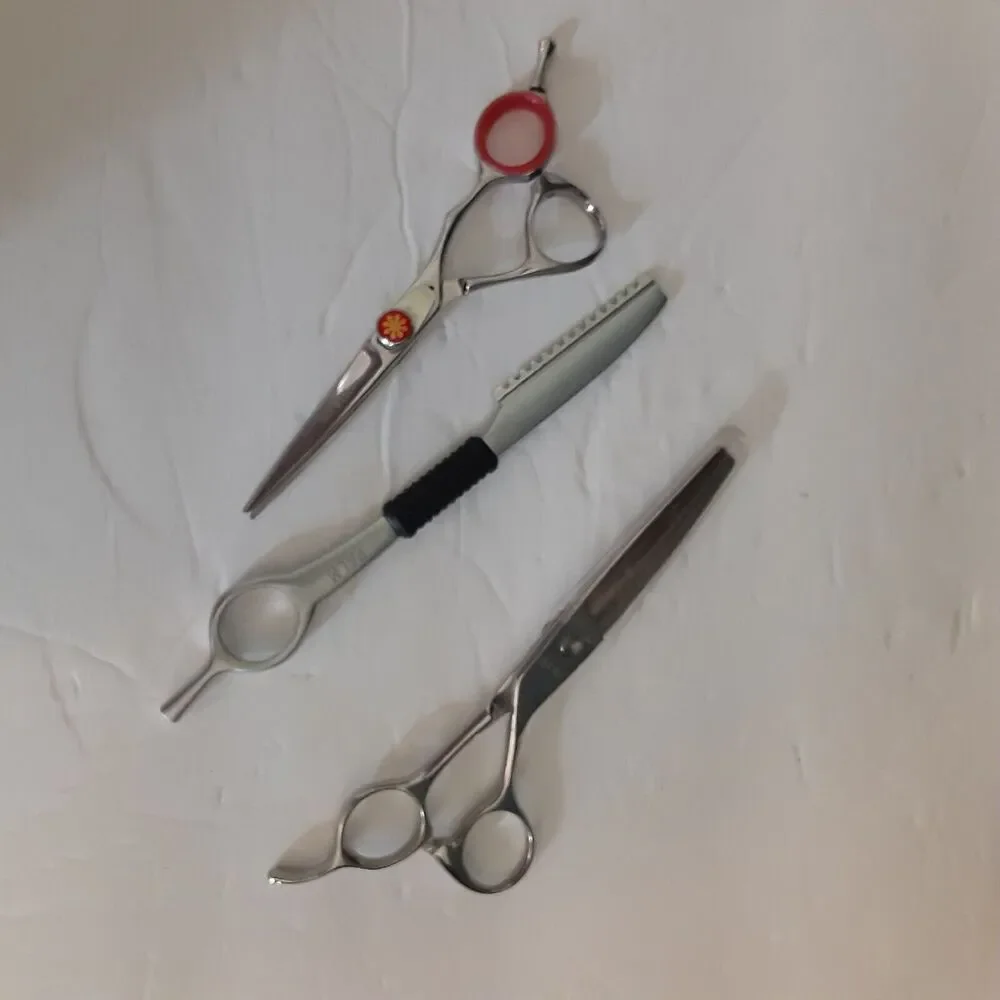 Jowell Professional Shear Set With Bag Shear Thinning Razor NOTE